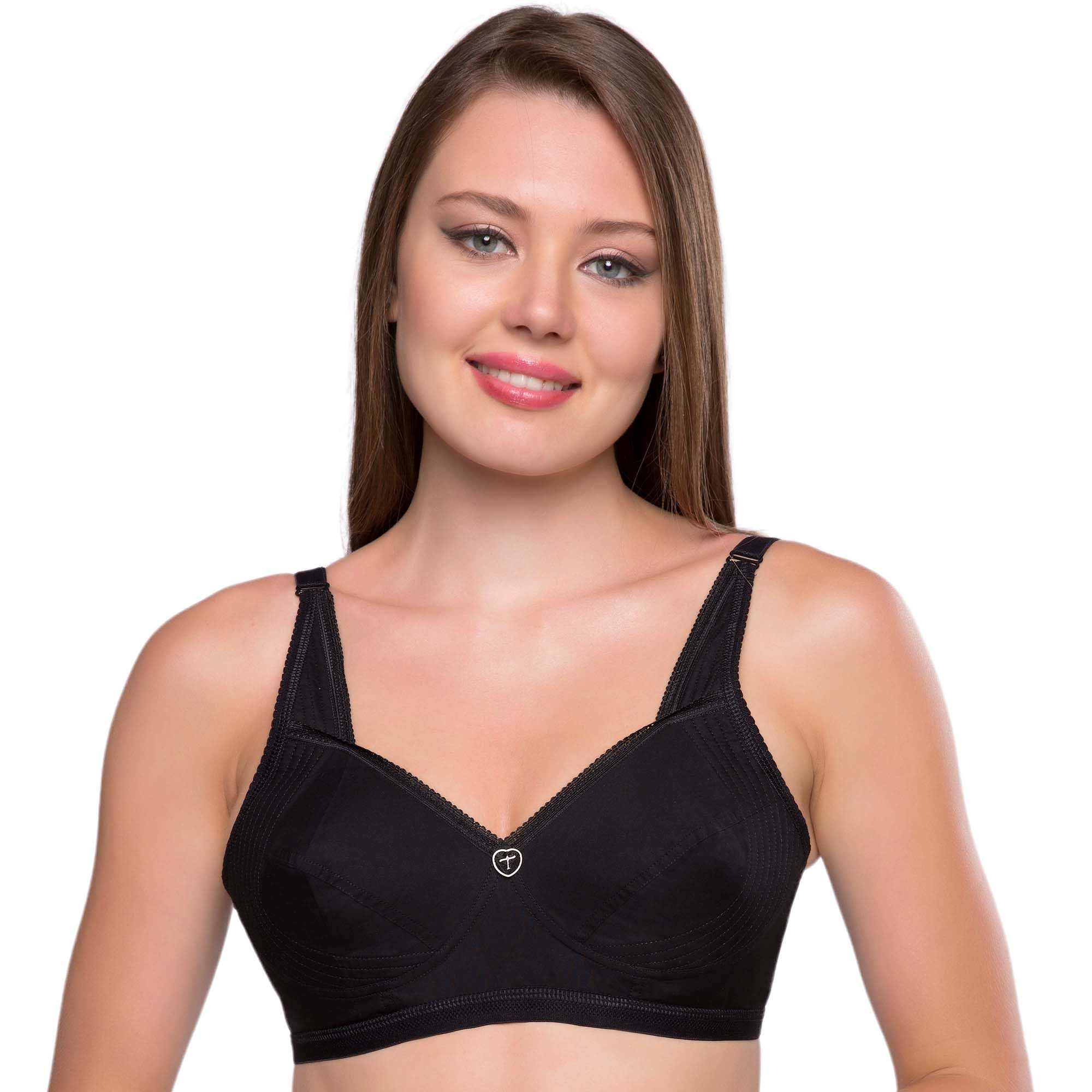 Trylo Jaya - 34 - Black - B - Cup,BLACK,34,B0D5QK45CG
