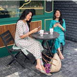 Anni Designer Women'S Cotton Printed Straight Kurta With Palazzos & Dupatta (Deb-Cotton Set9_Xxl) Multicolour,Multicolour,2XL,,,