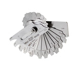 RIVERWELD 12 Piece Fillet Weld Set 1/32 increments to 1/2, 1/16 increments to 1 Inch RL Gauge Welding Inspection Test Ulnar Chec