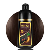 GURKOOYD Dark Coffee Hair Dye Shampoo, Hair Color Shampoo for Gray Hair, Brown Hair Dye, Brown Hair Shampoo, Champu Para Canas, 
