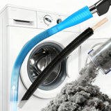 Universal Dryer Vent Cleaner Kit Compatible with All Vacuum Cleaner Include Vacuum Hose Attachment Accessories Brush Lint Brush,