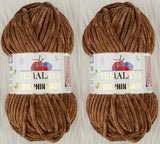 Himalaya Dolphin Baby Yarn Knitting Yarn 2 Skeins 264 Yards 2x100gram Super Bulky Baby Blanket Yarn (80337)