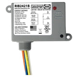 Functional Devices RIB2421B Power Relay, 20 Amp SPDT, 24 Vac/dc/120 Vac/208277 Vac Coil, NEMA 1 Housing