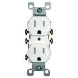 Recept Wr/Tr 15A White (Pack Of 1)