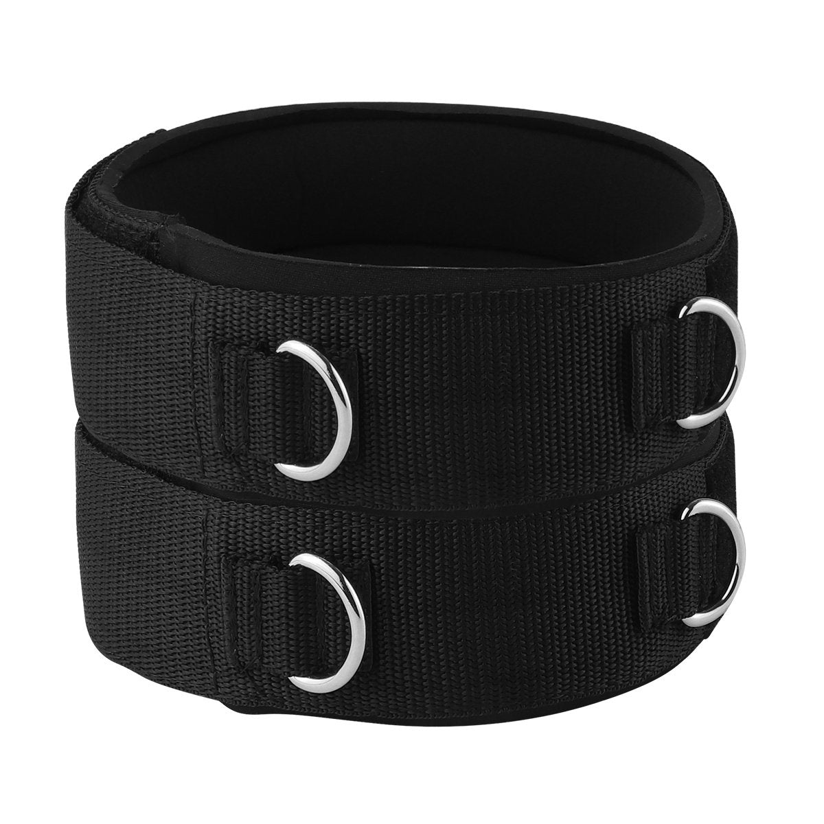 Vishusju 1 Pair Thigh Strap Neoprene Padded Fitness Legs Cuff Adjustable Strength Training Accessories Speed Exercise for Taekwo