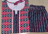 Gosriki Women'S Cotton Blend Printed Straight Kurta With Pant (Nilalo-Multi-Nw01-Gs_Xl_Multicolor_X-Large),Multicolour,,B0BSLGDTMH