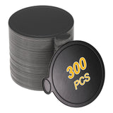 uxcell 300 Pcs Cake Board with Tab, 3 Inch Round Cake Cardboard Cupcake Base Dessert Plates for Cupcake Dessert DIY Party Weddin