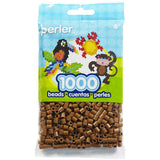 Perler Beads 1,000/Pkg-Light, Light Brown, 1000 Count