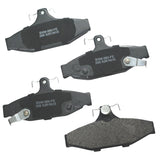 Bendix Premium SBM295 Semi-Metallic Rear Brake Pads for Chevrolet Corvette 1987-1986
