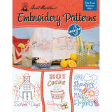 Aunt Marthas 411 Four Seasons Embroidery Transfer Pattern Book Kit, White