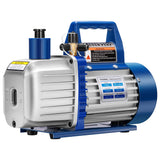 VIVOHOME 3/4 HP 7.2 CFM 110V Dual Stage HVAC Vacuum Pump for R134a R12 R22 R502 R410a Systems, Auto AC Vacuum Pump for Air Condi