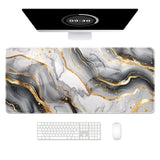 Auhoahsil Ultra Large Gaming Mousepad, XXL Desk Mat, Pretty Extended Full Size Desktop Matt for Keyboard, Laptop & Computer, 35.