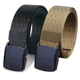 Edifier Unisex Nylon & Canvas Waist Belt (Blt064_05_Black & Beige)