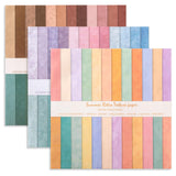 Humyoun 72 Sheets Scrapbook Paper 12x12 Double-Sided Romantic Summer Boho Patterned Craft Paper Decorative Cardstock Junk Journa