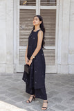 Gosriki Women'S Rayon Viscose A-Line Printed Kurta With Palazzo (Rawana Black-Gs_L_Black_Large),Black,,B0F13S1YLS