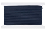 LYZXMLBL Navy Blue Elastic Cord String - 2mm (0.08 inch) Diameter Round Stretch Bungee Cord for Bracelet Making, DIY Crafts, Sew