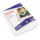 50-Sheet 8.5x11 Glossy Ultra Premium Photo Paper