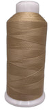 Bonded Nylon Sewing Thread #207 T210 1000yds for Outdoor, Leather (Beige)