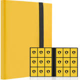9 Pocket Trading Card Binder, Premium Card Book for 360 Cards, Sturdy Card Album for Collectible Cards, Side-Loading