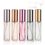 RAMFIYN 10ml Set of 5 Travel Perfume Bottle Refillable Perfume Bottle Travel Cologne Sprayer Mini Perfume Bottle Small Perfume S