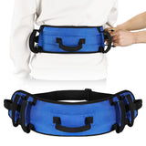 Rhino Valley Gait Belt Transfer Belt for Senior with 7 Handles, Lift Belt with Quick Release Buckle, 59 Anti-Slip Transfer Belt 