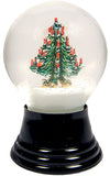 Alexander Taron Importer Pr1404 Perzy Snowglobe, Medium Christmas Tree-5' H W X 3' D, 5' X 3' X 3', White