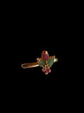 Hyderabadi ruby emerald  ring ( READY TO SHIP )