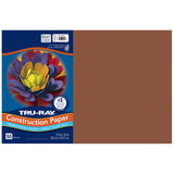 Tru-Ray Construction Paper, Sulphite, 12 x 18, Warm BN, 50 Sheets (PAC103057) Category: Electric Punches