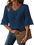 Toplot Fashion Women Tops || Shirt For Woman || Trendy Top For Women || Western Tops For Woman Stylish || Single (Pop-Tshirt-5231-Teal-Xs),Teal,,B0DX1K2WJJ