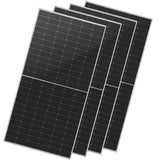 SUNGOLDPOWER 4PCS 560W Bifacial Solar Panel,N-Type 16BB,PERC Half-Cut Cell,Vmp 42.1V/PCS,Up to 30% Extra Power,IP68,48V Solar Pa