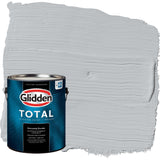 Glidden Total 1 gal. Train/Gray Semi-Gloss Interior Paint with Primer