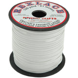 Pepperell, 3/32, White Rexlace Plastic Craft Lace