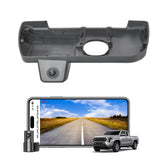 Front 4K & Rear 1080P Dash Cam Custom fit for Toyota Tacoma & Hybrid 2024 2025(Model B), SR SR5 TRD Sport Pro Pre-Runner Off Roa