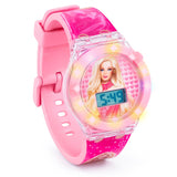 Zest 4 Toyz Digital Watch For Kids Watch For Girls With Disco Led Light Glowing 3D Unique Cute Unbreakable Strap Birthday Gift F