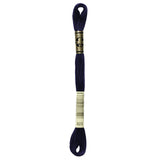DMC 117823 6 Strand Embroidery Cotton Floss, Dark Navy Blue, 8.7Yard
