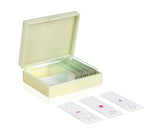 Vision Scientific Vsh113 Prepared Slide Set - Apologia Biology Series (Set Of 16) | Slotted Slide Case For Convenient Storage | Slides Are Clearly Labelled | Specimens Are Cover Slip Sealed -Like New