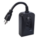 Woods 50016WD Outdoor 24Hour Digital PlugIn Block Heater Timer; 2 Grounded Outlets