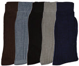 Me Stores MenS & Boys Mercerized Cotton Long Full Length Socks Formal, Office, Casual (Free Size, Rib)