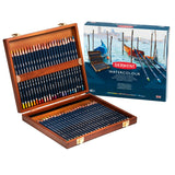 Derwent Colored Pencils, WaterColour, Water Color Pencils, Drawing, Art, Wooden Box, 48 Count (0700758)