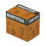 Bostitch HeavyDuty Premium Staples, 0.38 Leg, 0.5 Crown, Steel, 5,000/box