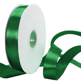HARSKIYER 100 Yards 1 Inch Green Satin Ribbon, Solid Fabric Ribbon Roll for Gift Wrapping, Floral Bouquets, Wedding, Party, Hair