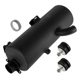 Caltric Muffler Silencer Compatible with Polaris Sportsman 500 4X4 1996-2001 with Donut