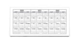 10 Checkbook Registers 2016-2017-2018 Calendars