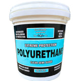 CrystaLac Extreme Protection Water Based Polyurethane (Semi Gloss, 16oz Pint): Self Leveling, Non Yellowing, Brush or Spray, UV 