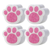ERINGOGO 4pcs Cute Mirror Sponge Scrubber for Kitchen Cleaning NonScratch Dishes and Surface Cleaner Cleaning Sponges for Effor