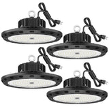 BEULT High Bay Led Shop Lights 100W 4Pack 15000lm Equiv. 400W MH/HPS,UFO Led High Bay Light for Shop Warehouse Workshop Factory 
