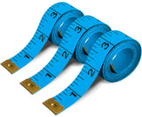 Tape Measure Body Measuring Tape 3 Pack Soft Fabric Measuring Tape for Sewing Cloth Measurement,Double Scale Tailor Ruler for We