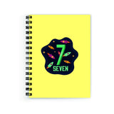 Plan To Gift Notebooks For Office Lucky Number 7 Notebook Wire Bound Spiral Printed Pages:160 (Size A5)