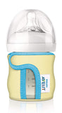 Philips AVENT Glass Baby Bottle Sleeve for 4oz Bottle, Pack of 1, SCF675/01, (Colors May Vary)