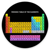 Mouse Pad, Periodic Table of Elements Mouse Pad, Premium-Textured Mouse Mat Round Non-Slip Rubber Base Computer Mousepads for Of